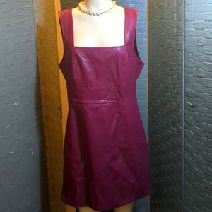 Measurements pictured pit 2 pit Faux Leather Mini